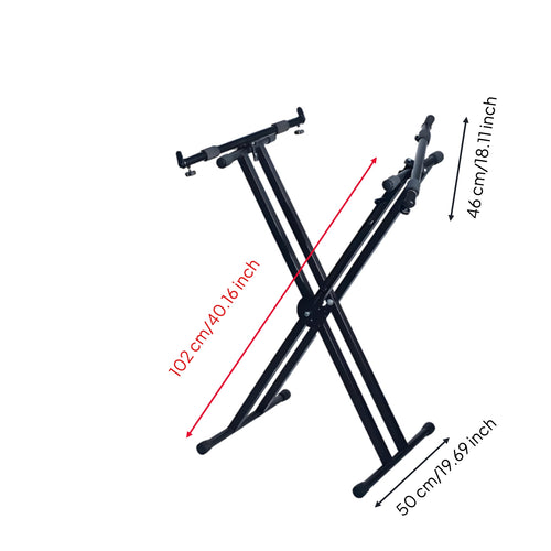 Yangqin Stand Tilt Angle Hammered Dulcimer Stand Portable for Artists, Instrumentalists, Concert, Rehearsal Room