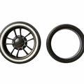 Baby Carriage Replacement Wheel Wear-Resistant Baby Carriage Rubber Tire