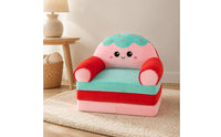 3-Layer Foldable Kids Chair Portable Folding Kids Sofa Memory Foam for Toddlers