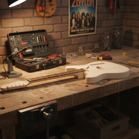 T-Style Design Guitar Kit Easy to Customize DIY Guitar Set 25.5 Inch Scale