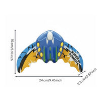 Devil Marine Creature Toy No Batteries Required Manta Ray Glider Adjustable Fins