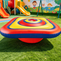 Inflatable Balance Seesaw Team Building Rock and Roll Easy to Clean and Energetic Game