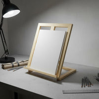 Tabletop Easel Foldable Desktop Art Stand Natural Wood for Display, Beginners