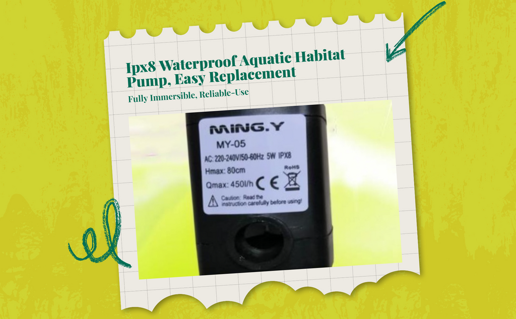 High-lift aquarium submersible pump