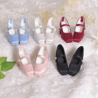 Bjd Doll Heels Elegant Super Dollfie Doll Shoes Ankle Strap
