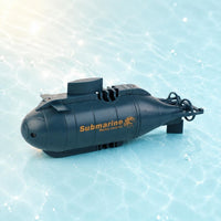 Mini RC Submarine Plastic Wireless-Controlled Submarine Toy Battery Powered