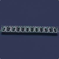 12-Key Contact Strip Long-Lasting Conductive Rubber Contact Strip Wear Resistant
