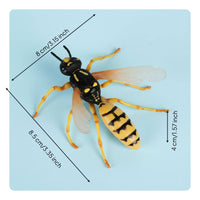 Simulation Model Realistic Figure Toy Set for Students, Science Projects, Classroom, Garden Decoration