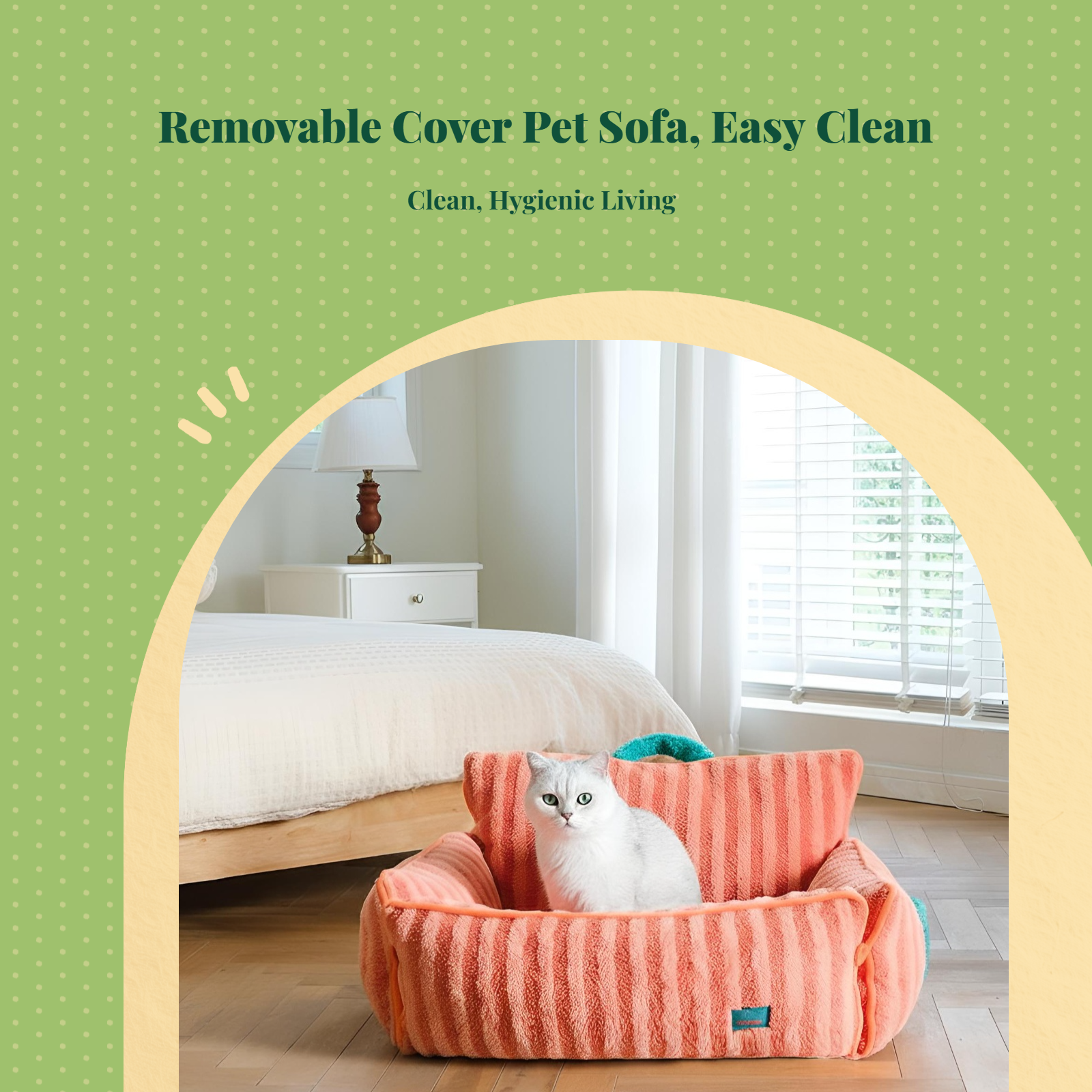 Pet Sofa Bed for Cats, Small Dogs