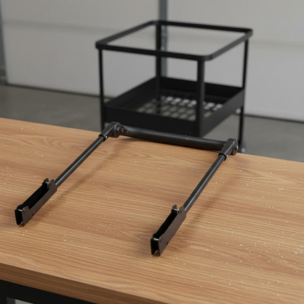 Detachable Wagon Handle Anti-Slip Grip Wagon Push Bar for Camping