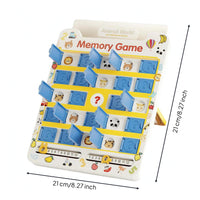 Animal Memory Game Fold-out Learning Toy Numbered