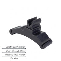 Violin Pickup Clip Adjustable Instrument Mic Clip Stable for Stage, Musicians