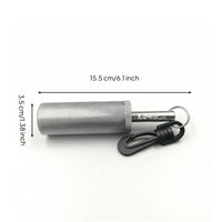 Dive Rattle Bell Shaker with Clip Underwater Shaker Lightweight Underwater Rattle for Snorkeling