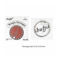 BJ-05 Banjo Strings Gauge Sizes Music Gear Coiled