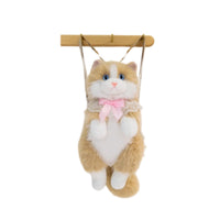Ragdoll Cat Stuffed Backpack Adjustable Straps Realistic Cat Plushie Bag