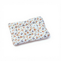 Machine washable plush pet bed