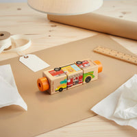 Rotating Picture Brainteaser Compact Rotating Block Brainteaser Early Learning