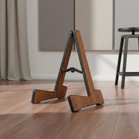 Wooden Guitar Stand Foldable Folding Guitar Stand Stable for Practice Room
