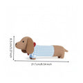 Soft Toy Dachshund Toy Soft Textile Sound-Producing Dog Toy Compact Size