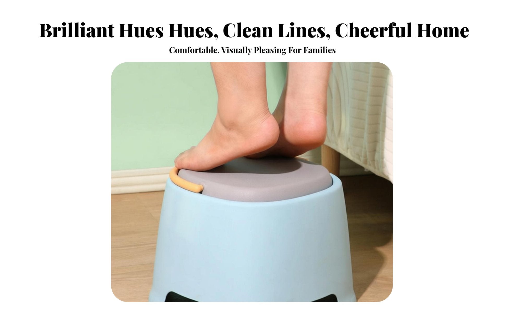 kid's Carry Stool Lightweight toddler's Booster Step Heavy Duty for Children
