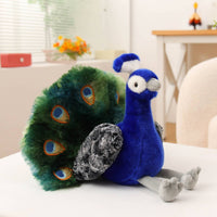 Peacock Stuffed Toy Cute Design Stuffed Peacock Creature for Bedroom, Kids