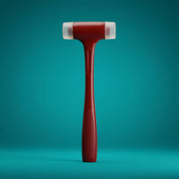335g Dead Blow Hammer High Visibility Color Striking Tool Transparent End Caps