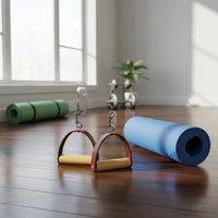 2 Pieces Pilates Reformer Handle Classic Design Pilates Handle Long-Lasting