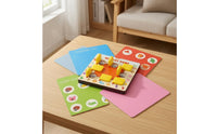 Memory Chess Game Pattern Recognition Wooden Memory Matching Game