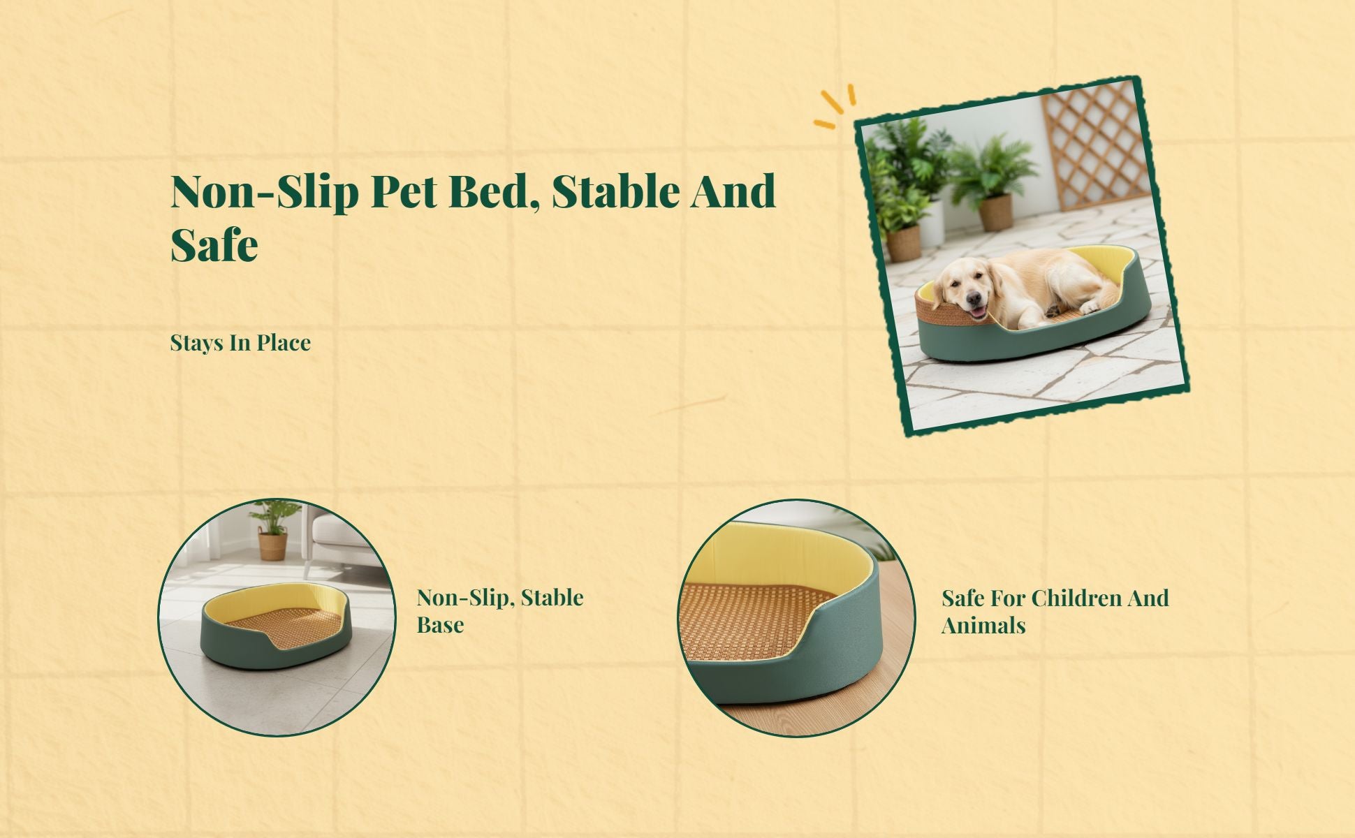 Dog Cooling Mat, auto-cooling pet bed, cleanable non-slip crate pad, summer comfort for large dogs and felines, suitable for all seasons