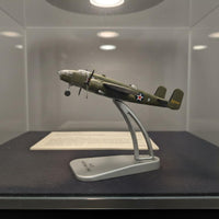1:144 Scale B-25 Warplane high Detailed WW2 American Warplane Model Collectible Item Alloy Classic Aircraft Model for Collectors
