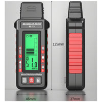 Wood Moisture Meter Data Hold Function Digital Pin Moisture Meter