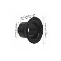 Bass Drum Enhancer Low-End Enhance Bass Drum Port Long-Lasting for Stage
