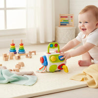 Octahedron Busy Ball Hand-Eye Coordination Polyhedron Activity Cube