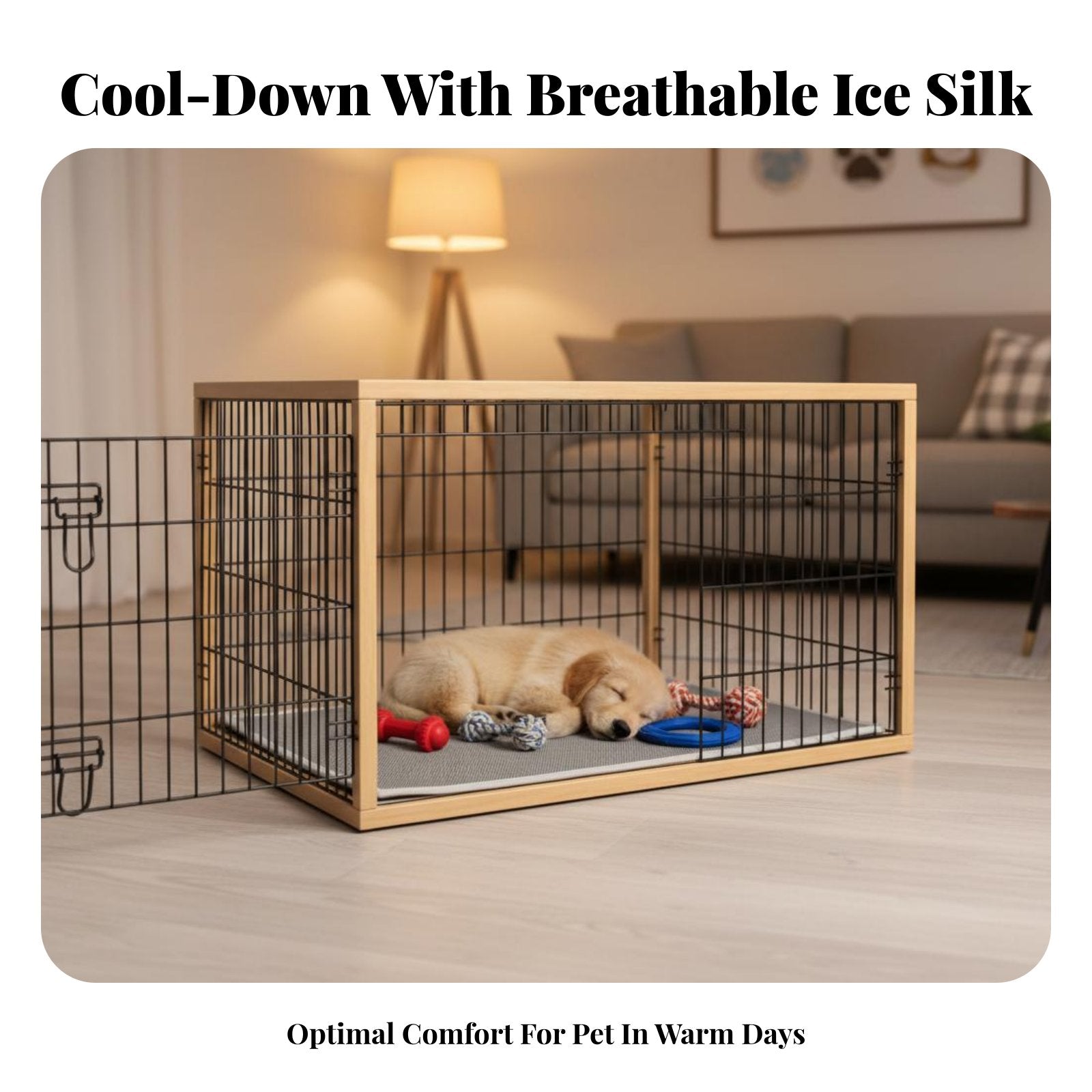 Cooling Pet Mat abrasion Resistant creature Bed Easy to Clean for Small creatures