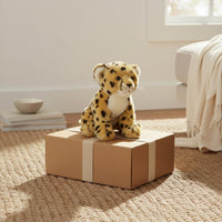 Big Cat Soft Toy Simulated Big Cat Stuffed Creature Lifelike for Children