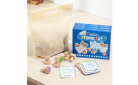 Picture Card Stamp Set Colorful Early Learning Toy Crafting for Preschoolers