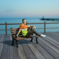 Miniature Campsite Figures High Intricacy Mini Camping Dolls Realistic Details