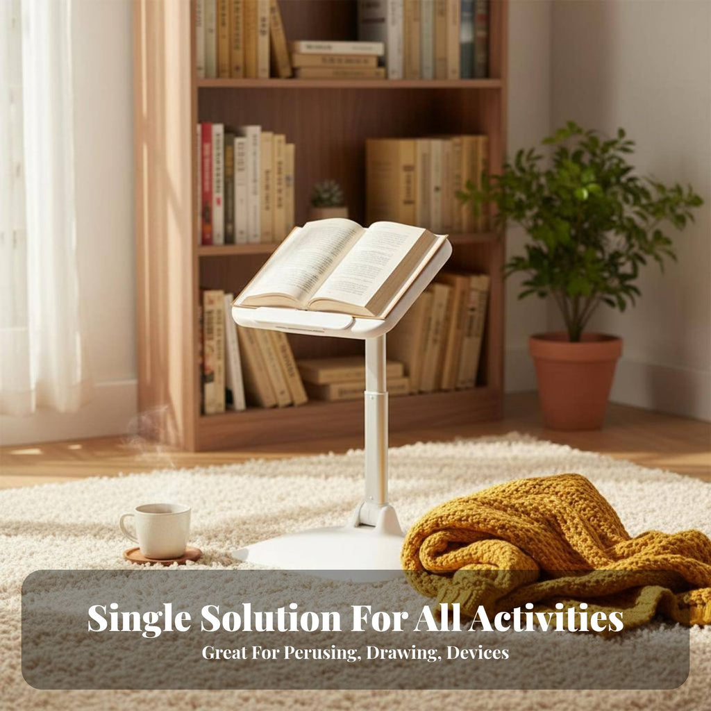 Adjustable Reading Easel Retractable Page Holders for Bay Window, Kids, Toddlers