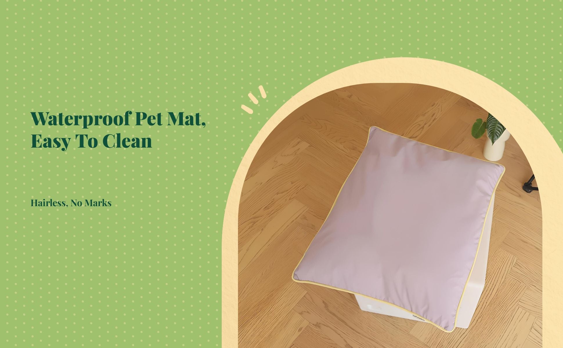 Waterproof non-slip pet bed