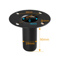 Speaker Stand Base Stable Support Audio Gear Easy to Assemble for Studio