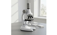 1200x Scientific Microscope Set Gift Portable Kids Scientific Lens Easy to Use Educational Toy for School