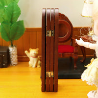 Dollhouse Folding Screen Foldable Small Space Divider DIY for Pretend Play, Kids