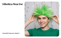Cockscomb Hairpiece Mohawk Design Themed Synthetic Hairpiece Pre-Designd