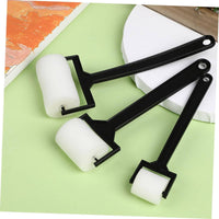 6 Pieces Sponge Roller Brush Set Multi-Size Brushes Kids Graffiti Tool Set