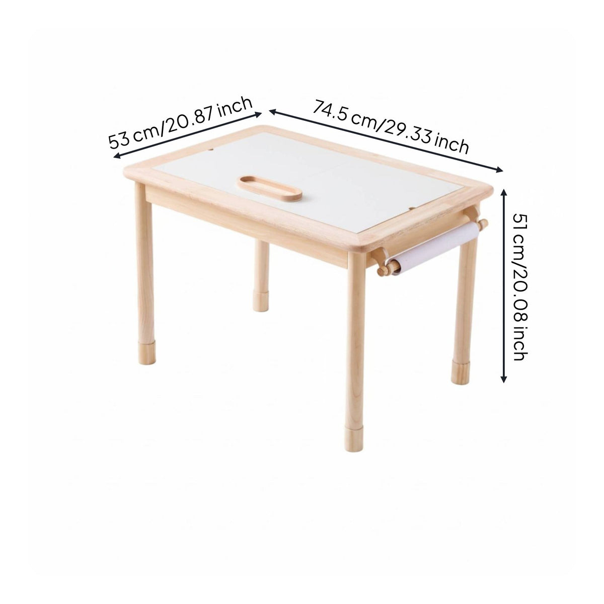 Sand and Water Play Table Double Sided Tabletop Wooden Sand Water Table