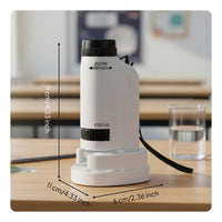 Biology Learning Microscope Educational Portable Magnify Microscope Laboratory