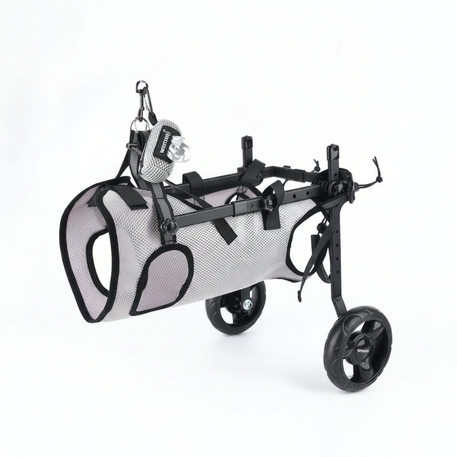 Adjustable Dog Wheelchair Mesh Textile Dog Wheelchair Support Cart Harness-Style