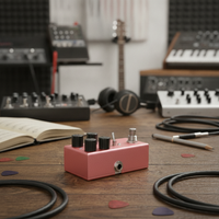 Guitar Fuzz Pedal 3 Knob Fuzz Pedal DC 9V Audio Gear