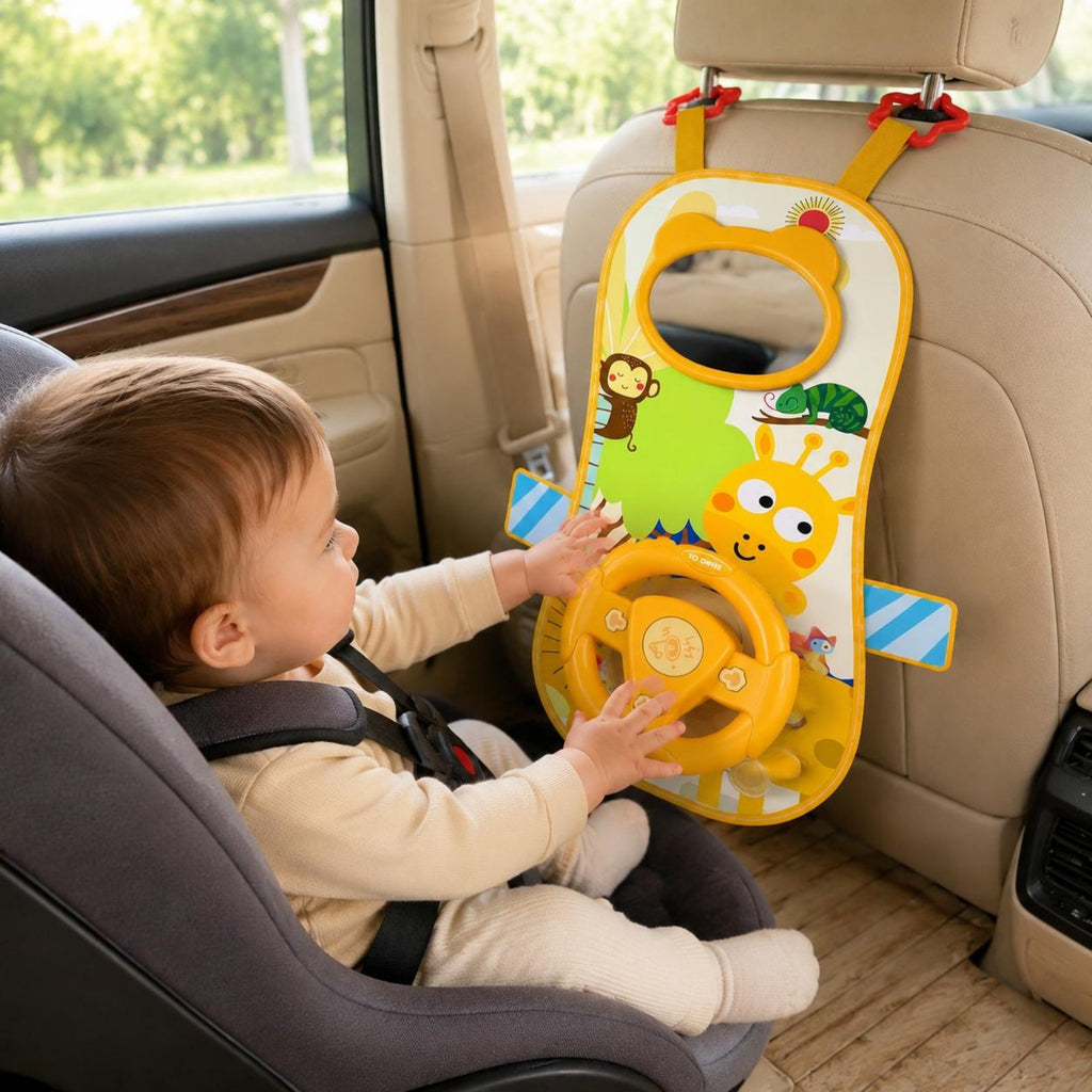 Baby Steering Wheel Toy Music Interactive Steering Wheel Toy Pretend Play