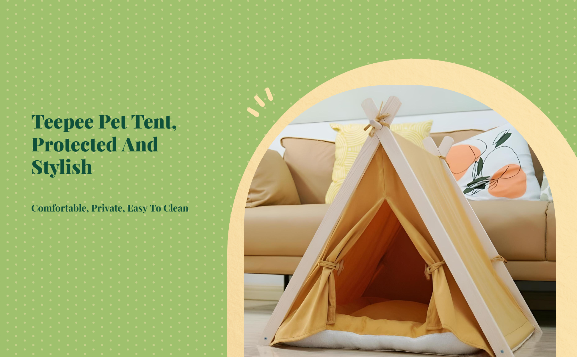 Cat tent bed: breathable privacy